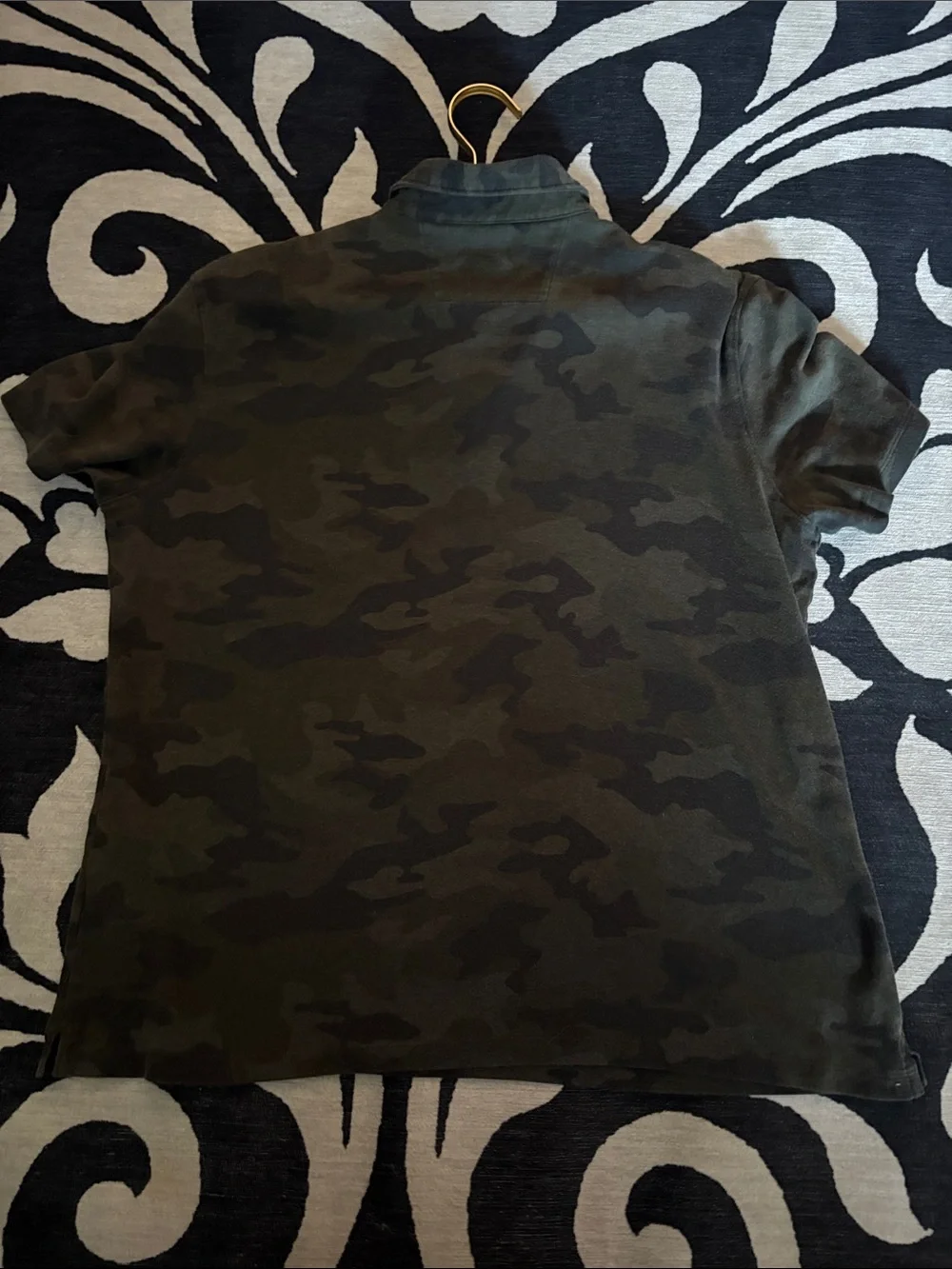 Banana Republic Camo Shirt - Olive Green